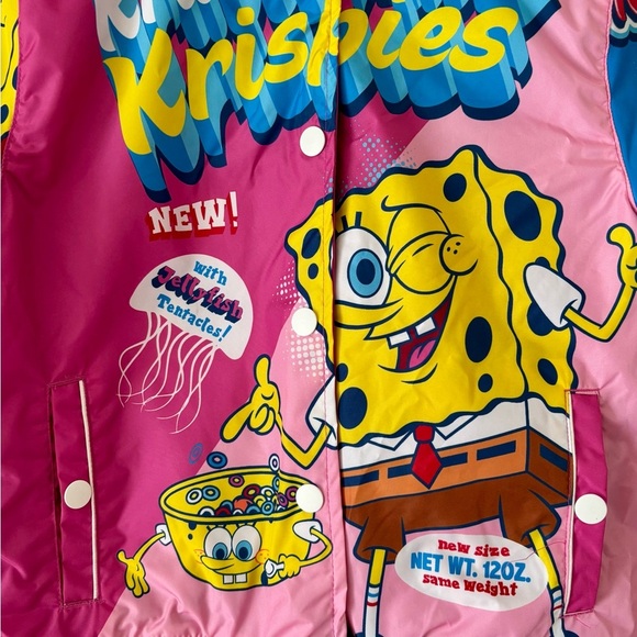 SpongeBob SquarePants Pink and Blue Jacket - Picture 2 of 9